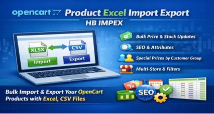 Product Excel Import Export