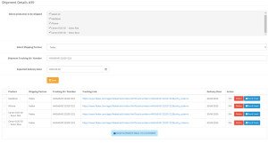 Image for Order Shipment Tracking Details 