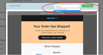 Image for Order Shipment Tracking Details 