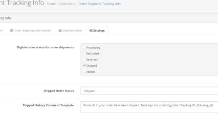 Image for Order Shipment Tracking Details 