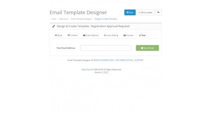 Showing image for Email Template Designer PRO Pack + Newsletter Scheduler Email Template Designer PRO Pack + Newsletter Scheduler image for opencart