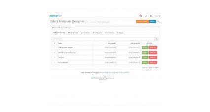 Showing image for Email Template Designer PRO Pack + Newsletter Scheduler Email Template Designer PRO Pack + Newsletter Scheduler image for opencart