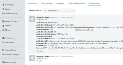 Imagine pentru Integrare Klaviyo API pentru OpenCart
