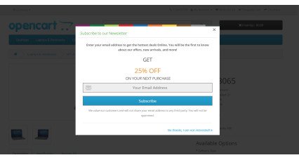 Immagine per Popup/blocco multiuso - Iscrizione alla newsletter - Registrazione account facile - Popup di accesso