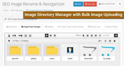 SEO Product Image Rename Manager / Image Organizer Επεκτάσεις & Ενότητες, Επεκτάσεις OpenCart, Εφαρμογές SEO image