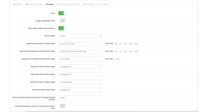SEO Product Image Rename Manager / Image Organizer Επεκτάσεις & Ενότητες, Επεκτάσεις OpenCart, Εφαρμογές SEO image