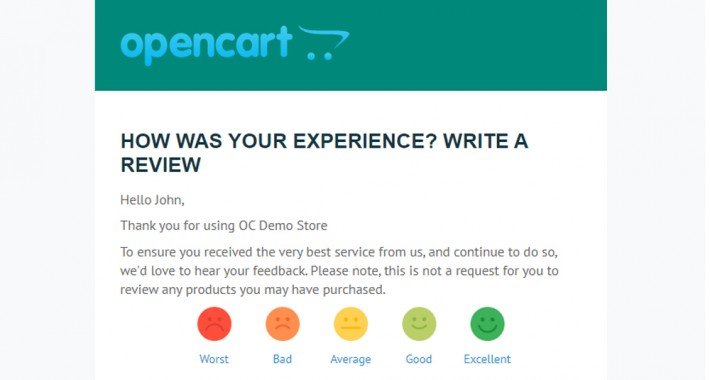 Showing image for Product Review Request Automated Email Product Review Request Automated Email image for opencart