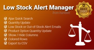 Low Stock Alert