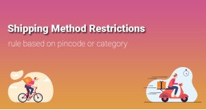 Shipping Method Restrictions based on Pincode or Category