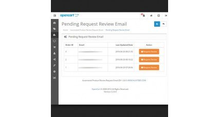 Showing image for Product Review Request Automated Email Product Review Request Automated Email image for opencart