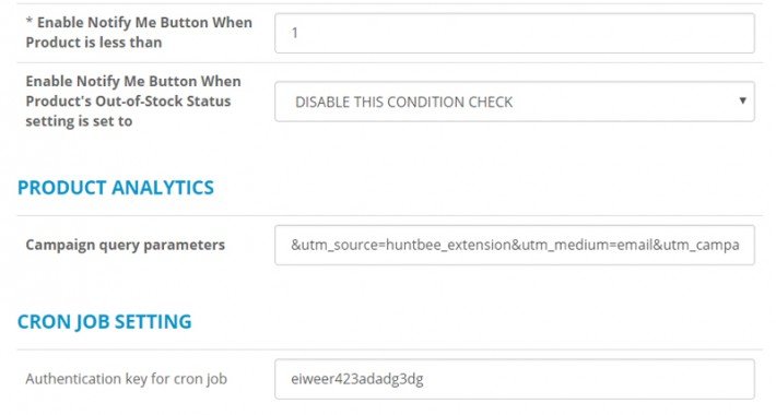 Showing image for Product Stock Notification Alert - Standard Image showing extension Product Stock Notification Alert - Standard for opencart
