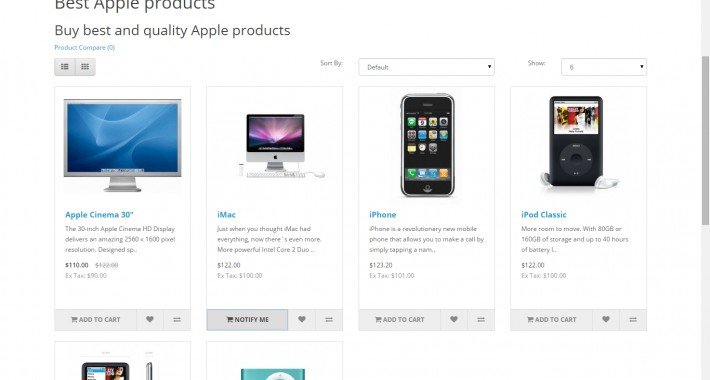 Showing image for Product Stock Notification Alert - Full Pro Image showing extension Product Stock Notification Alert - Full Pro for opencart