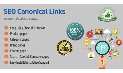 Canonical Links for OpenCart
