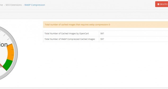Showing image for Webp Compression for OpenCart Image showing extension Webp Compression for OpenCart for opencart