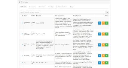 Imagen para Generador de contenido de IA para OpenCart