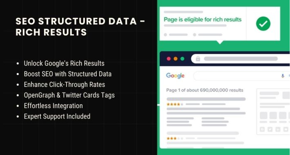 SEO Structured Data - Rich Results - OpenCart 4