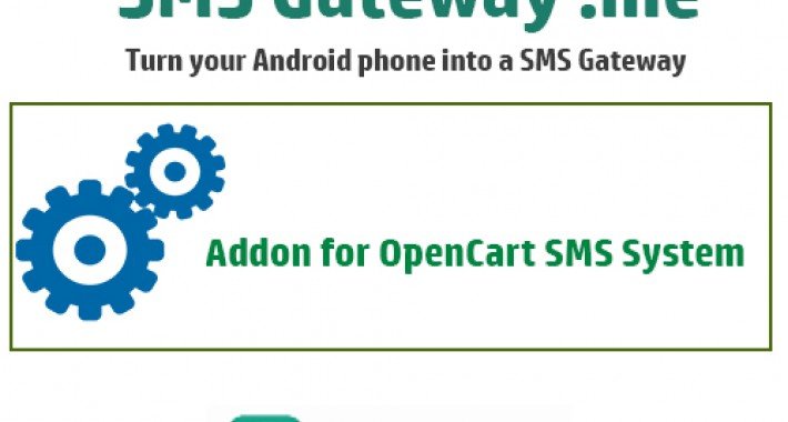 Showing image for SMS Gateway Hub for OpenCart SMS System Image showing extension SMS Gateway Hub for OpenCart SMS System for opencart
