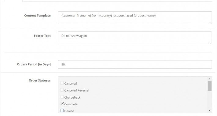 Showing image for Just Purchased - Popup Alert Image showing extension Just Purchased - Popup Alert for opencart