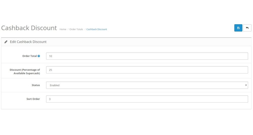 Image showing extension SuperCash Sales Booster [2200 - 3xxx] for opencart