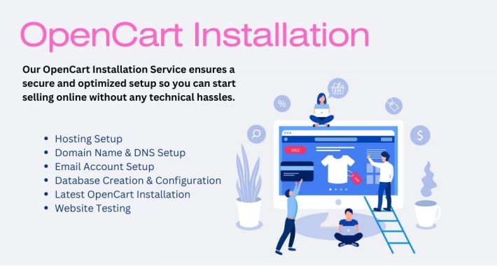 Image pour Installation d'OpenCart