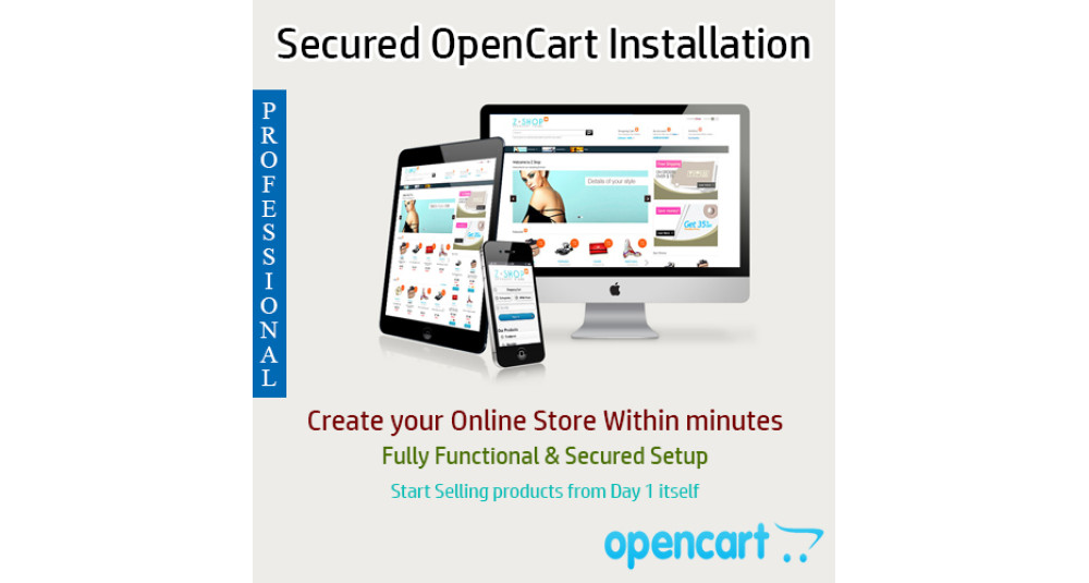 Installation d'OpenCart Services premium image