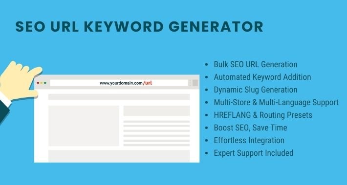 SEO URL Keyword Generator OpenCart 4
