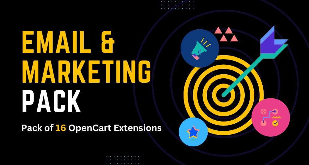 Balík Email, Growth a Marketing pre OpenCart – OpenCart rozšírenie od HuntBee