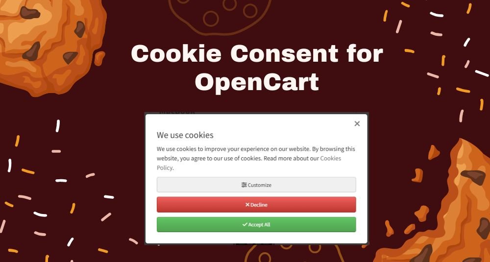 Súhlas s Cookies pre OpenCart – OpenCart rozšírenie od HuntBee