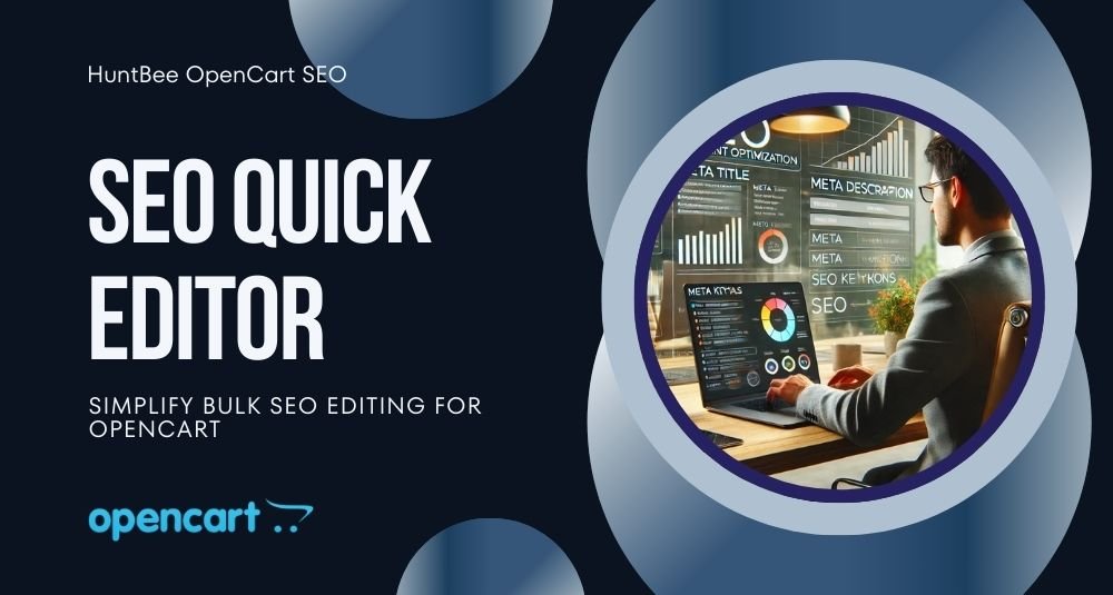 Rýchly SEO Editor pre OpenCart – OpenCart rozšírenie od HuntBee