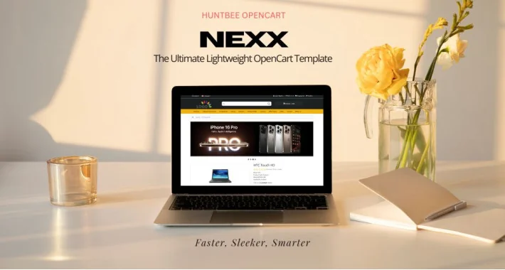 Nexx: Hafif ve Duyarlı OpenCart Şablonu için görsel